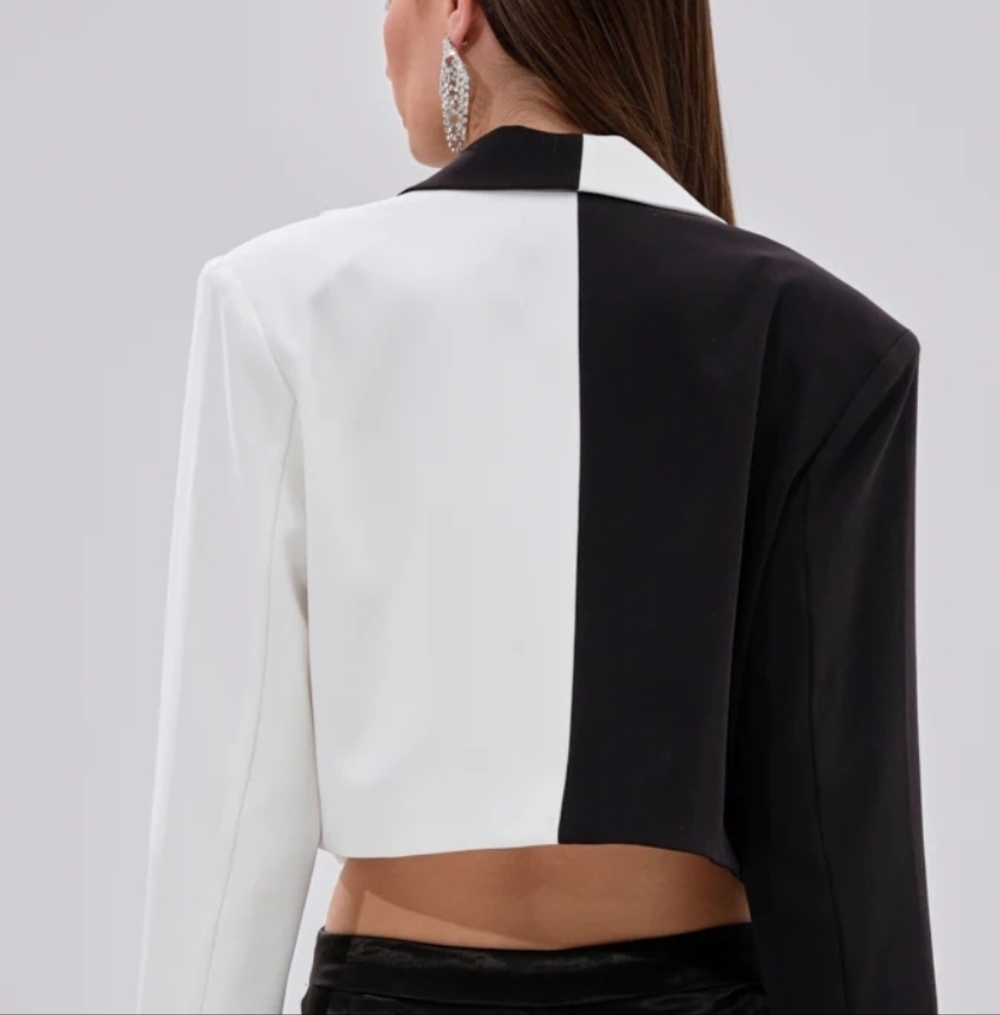 MADE YOU LOOK DOUBLE LAYER BLAZER - 1X - Picture 5 of 7
